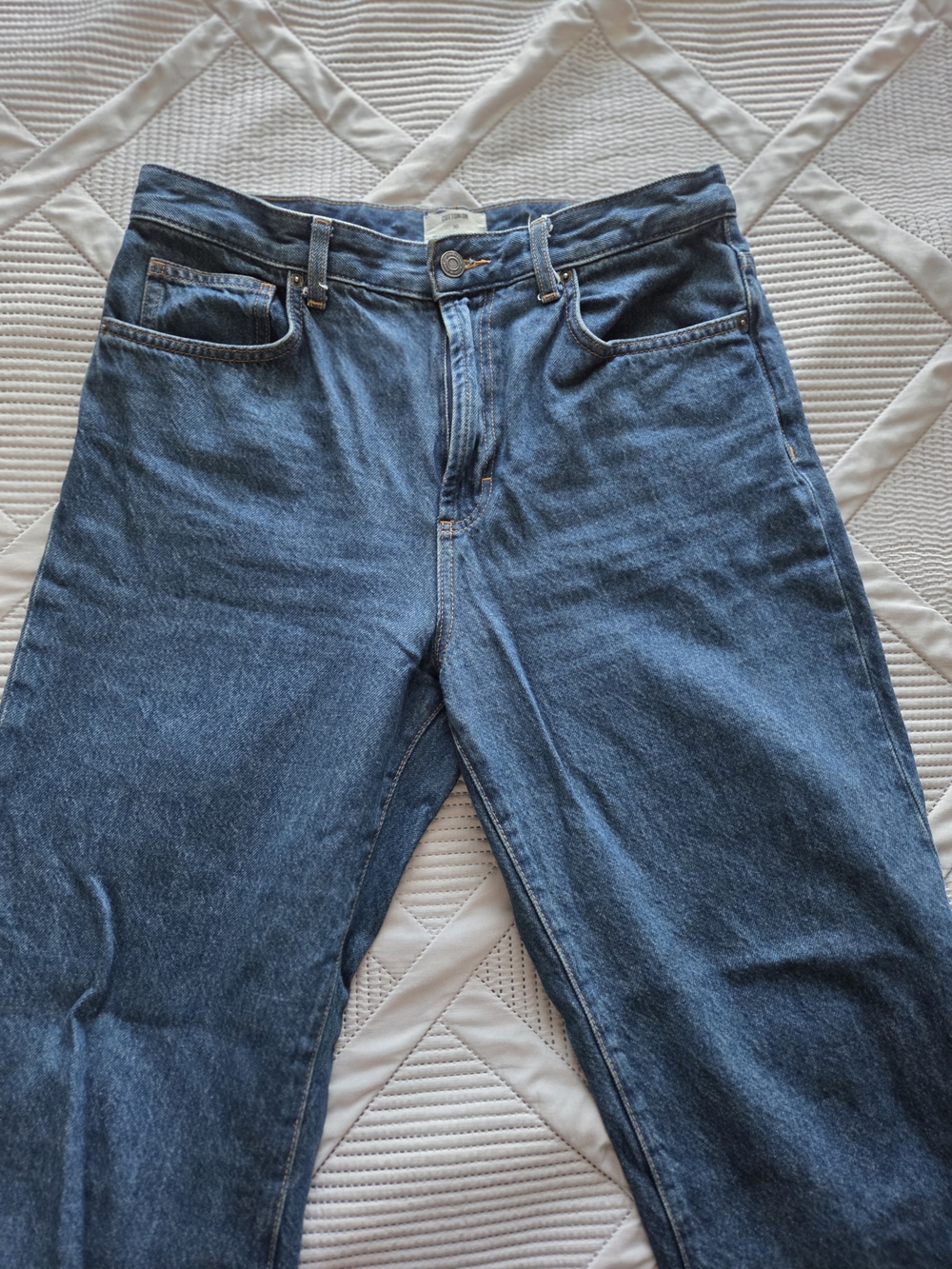 Cotton 91' Straight Leg Jeans